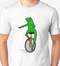 Dat Boi Unicycle Frog T-Shirt Slim Fit T-Shirt