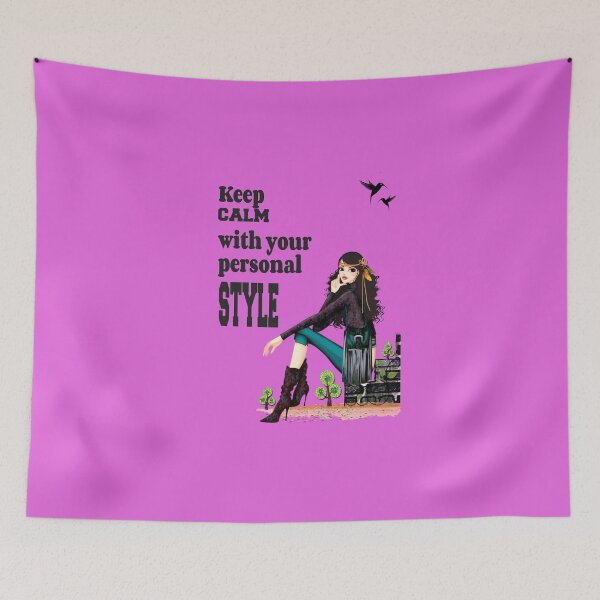 Item preview, Keep Calm With Your Personal Style designed and sold by lugashok.