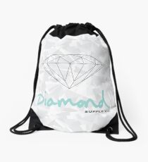 diamond Drawstring Bag