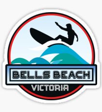 Surf Surfing BELLS BEACH VICTORIA AUSTRALIA Surf Surfer Surfboard Waves Ocean Beach Vacation Stickers Sticker