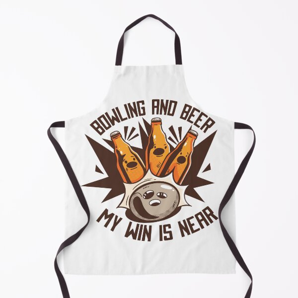Item preview, Bowling and beer, my win is near! designed and sold by teez4dayz.