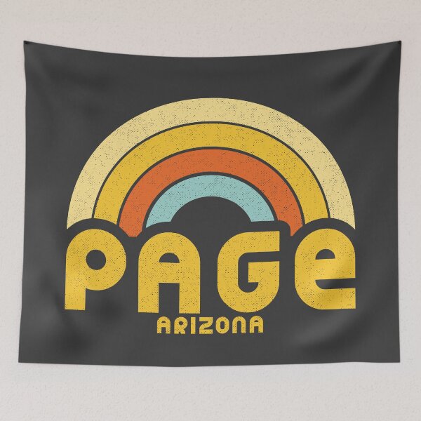 Aperçu de l'œuvre Retro Page Arizona créée et vendue par dk80.