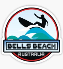 Surf Surfing BELLS BEACH VICTORIA AUSTRALIA Surf Surfer Surfboard Waves Ocean Beach Vacation Stickers Sticker