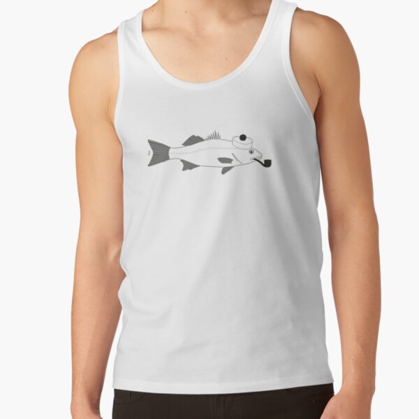 Sea bass disego Tank Top