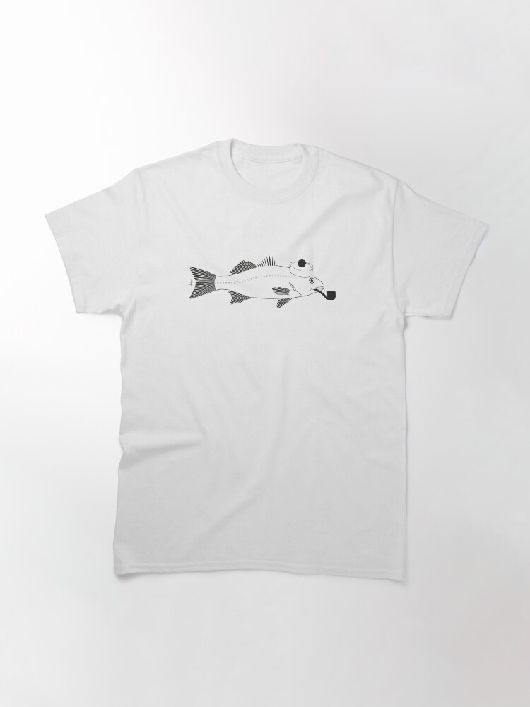 Alternate view of Sea bass disego Classic T-Shirt