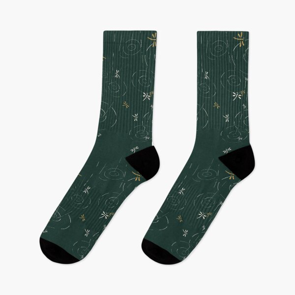 Item preview, JAPANESE PATTERN Dragonfly Ripples Green  designed and sold by pet-persona.