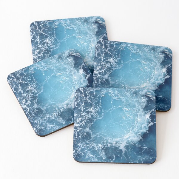 Item preview, Cute Blue Sea Waves designed and sold by sasijaya.