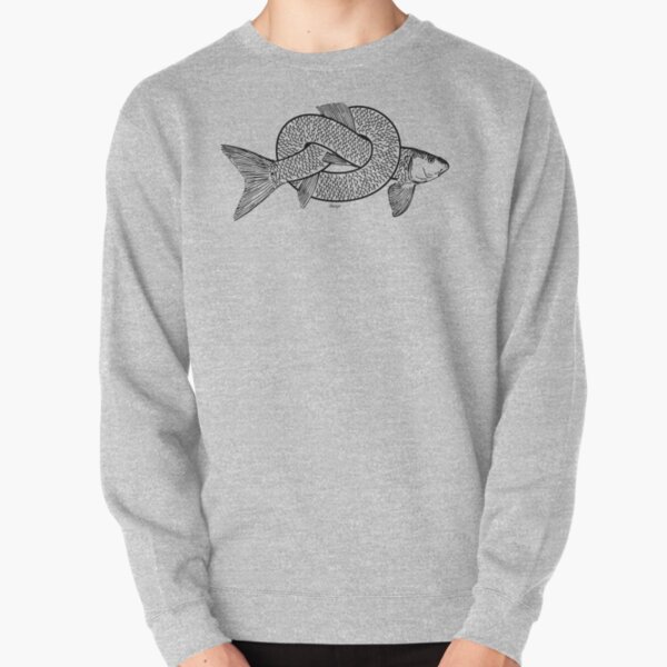 knot fish disego Pullover Sweatshirt
