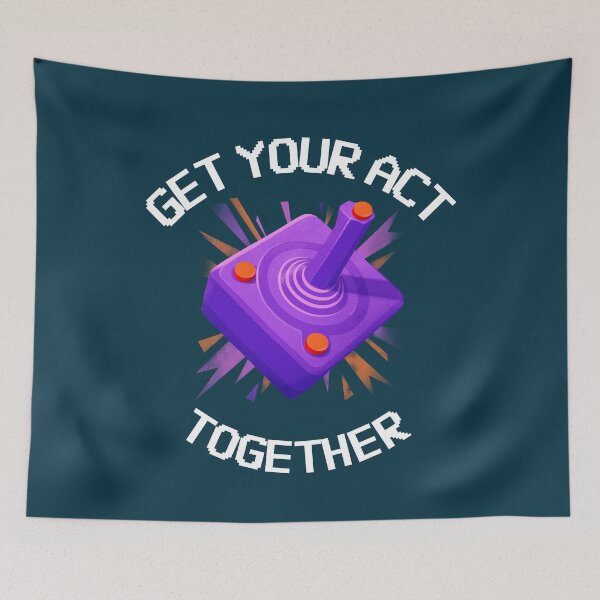 Item preview, Get Your Act Together | Gamer Tilt designed and sold by Masayakana.
