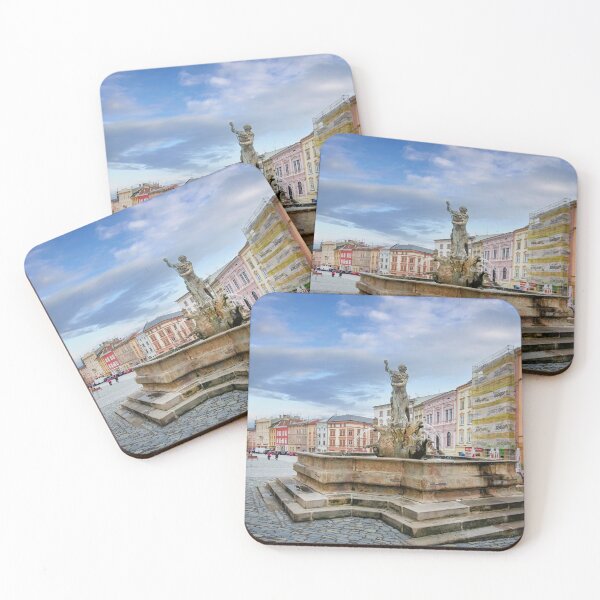 Item preview, Neptune Fountain and the Marian column in Olomouc designed and sold by mitzobs.