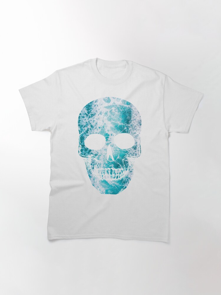 Alternate view of Salty skull design Classic T-Shirt