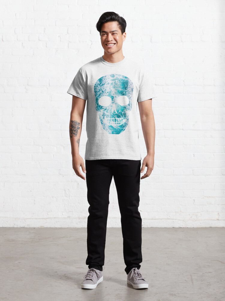 Alternate view of Salty skull design Classic T-Shirt