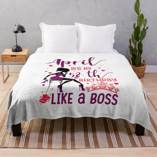 Item preview, April into my 58th birthday like a boss T-Shirt designed and sold by TshirtStoreBD24.