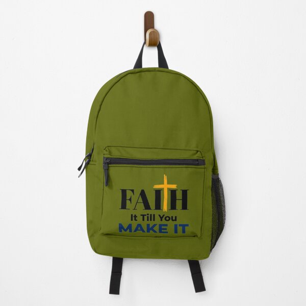 Item preview, Faith It Till You Make It Christian Humor designed and sold by Desiznn.