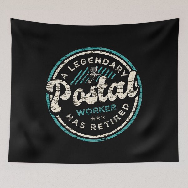 Item preview, A Legendary Postal Worker Has Retired Retirement Stamps Top Postal Stationery Mailing Envelopes Mail Letter Design designed and sold by shirti.