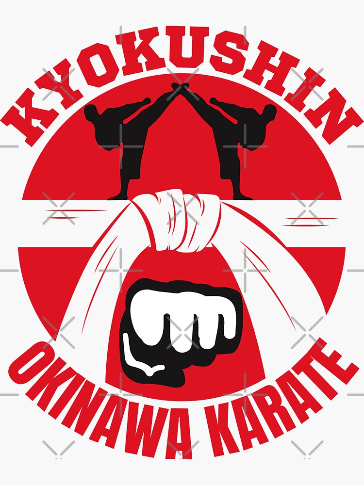 Kyokushin Karate Sticker By Besury Redbubble