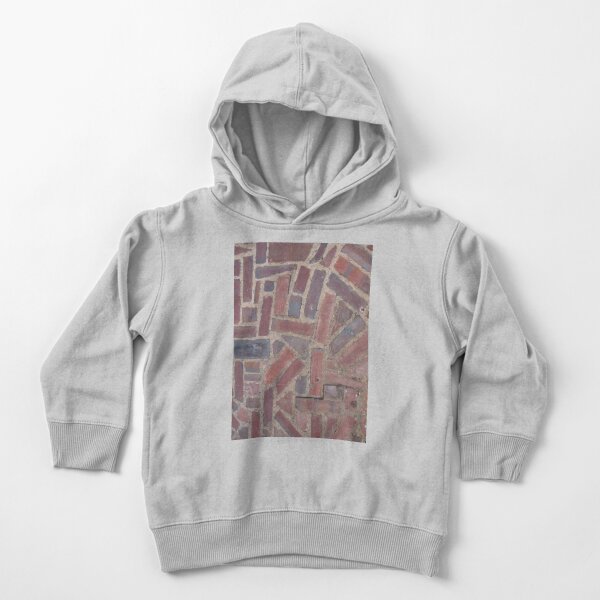 Surfaces, brick, wall, unstandard, pattern Toddler Pullover Hoodie