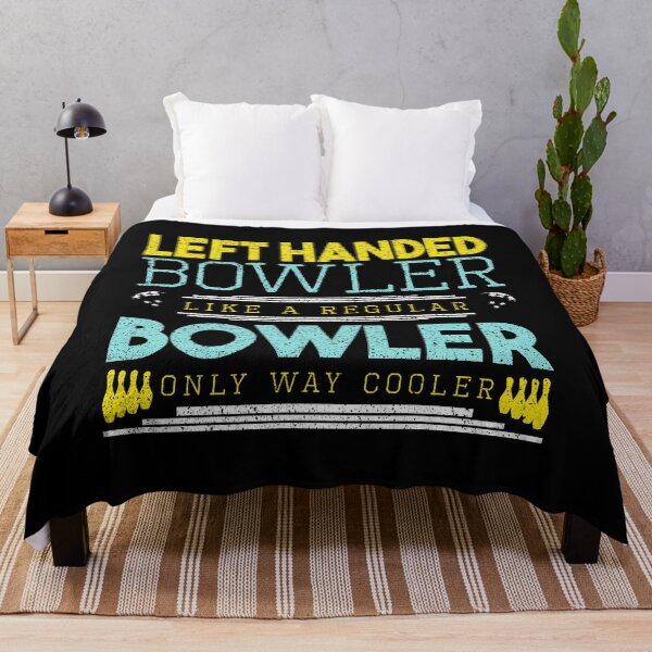 Item preview, Left Handed Bowler Like A Regular Bowler Only Way Cooler Top Bowling Alley Pins Strike Sports Roll Strike Throw Bowl designed and sold by shirti.