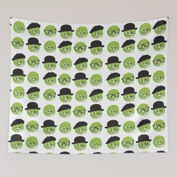 Item preview, Cute Brussels Sprout Collective designed and sold by VicEllisArt.