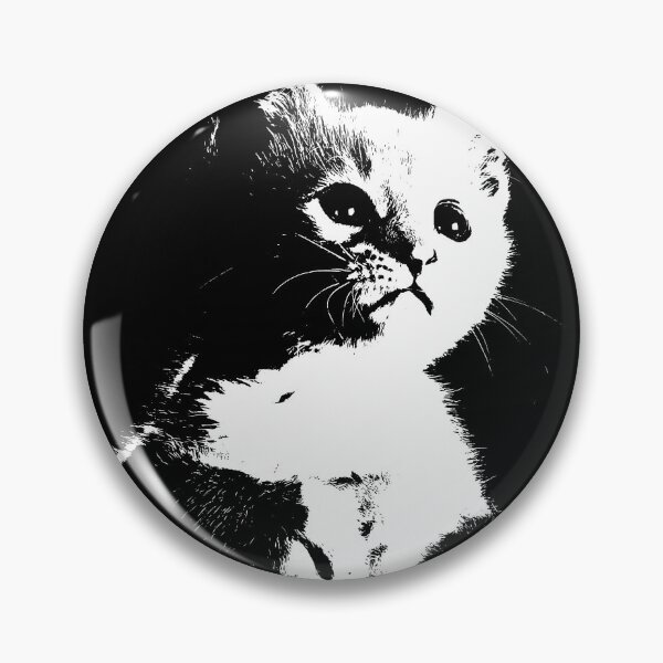 Item preview, Cute cat look designed and sold by kispixart.
