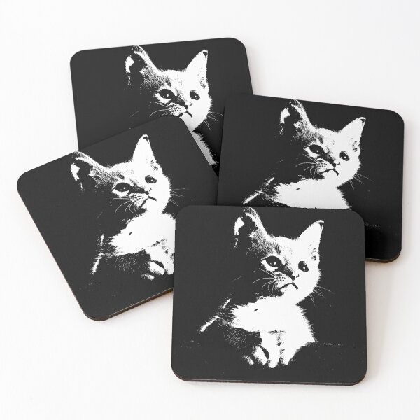Item preview, Cute cat look designed and sold by kispixart.