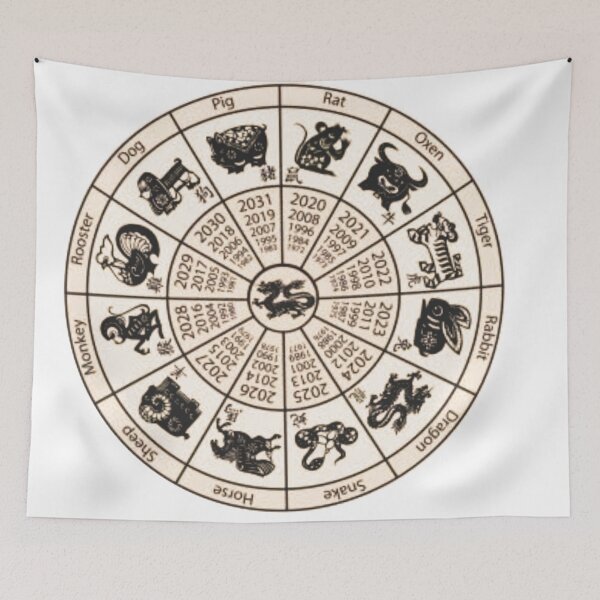 Item preview, Chinese New year puns zodiac sign 2 designed and sold by Drawartista.