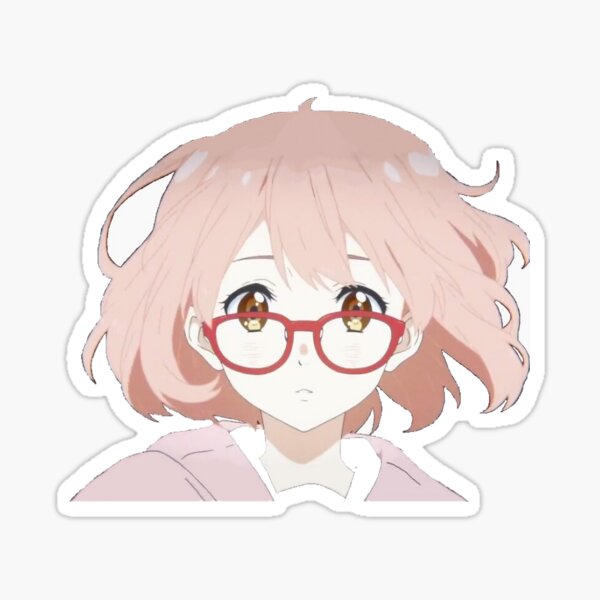 Mirai Kuriyama #2 - Kyoukai no Kanata Sticker for Sale by Animeager