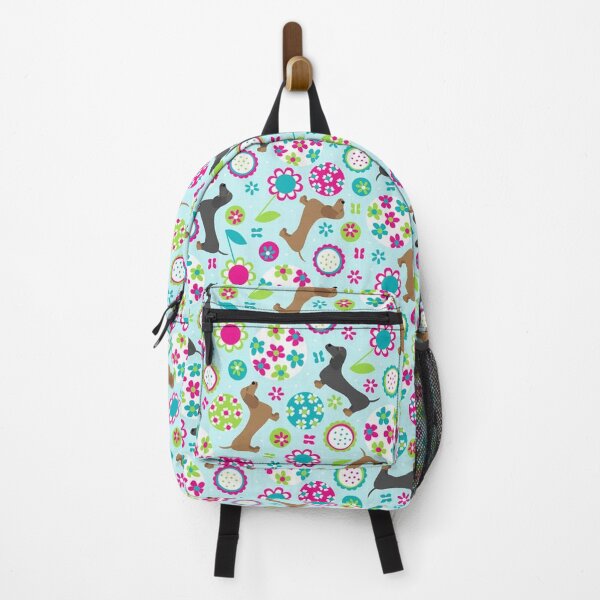 Item preview, Dachshund Garden Floral SKY designed and sold by tinydreams10.
