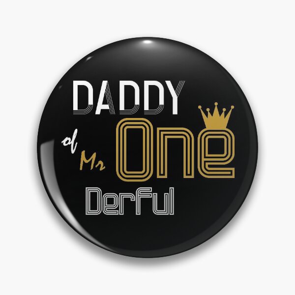 Item preview, Mens Daddy of Mr Onederful 1st Birthday First One-Derful Matching designed and sold by Independence arrival.
