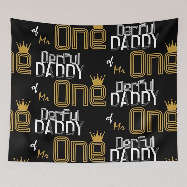 Item preview, Mens Daddy of Mr Onederful 1st Birthday First One-Derful Matching designed and sold by Independence arrival.