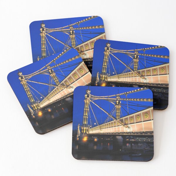 Item preview, Albert Bridge River Thames London designed and sold by AndyEvansPhotos.