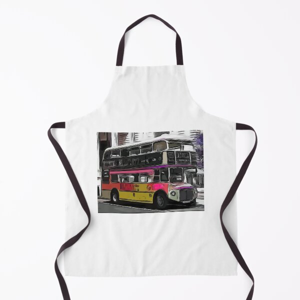 Item preview, Routemaster Bus: Neon Watercolour Style designed and sold by mittie101.