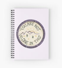 Mumford & Sons Timshel Stickerei Stil Patch Spiralblock