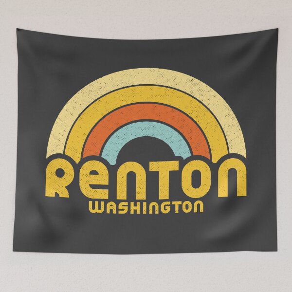 Item preview, Retro Renton Washington designed and sold by dk80.
