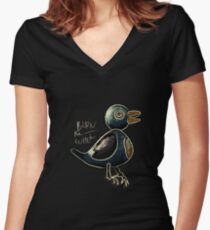 Radiohead - Burn The Witch Women's Fitted V-Neck T-Shirt
