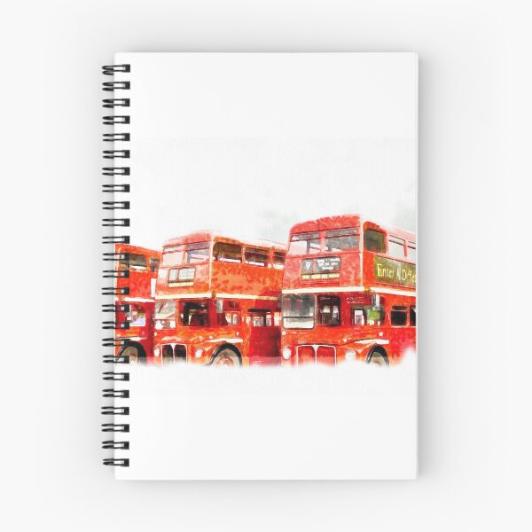 Item preview, Three Routemaster Busses:  Watercolour Style designed and sold by mittie101.