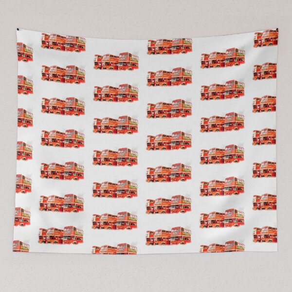 Item preview, Three Routemaster Busses:  Watercolour Style designed and sold by mittie101.