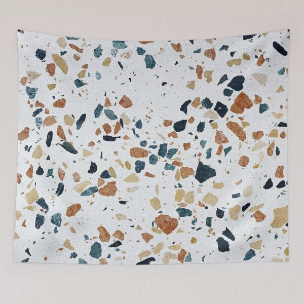 Item preview, Terracotta Teal Terrazzo  designed and sold by AnOrganicAussie.