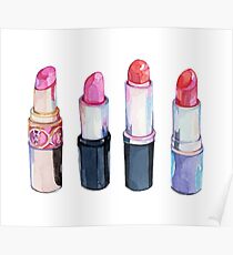 Lippenstifte Poster