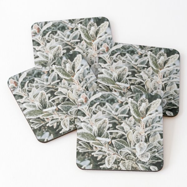 Item preview, Shrubs with frozen leaves designed and sold by Melissa Peltenburg.