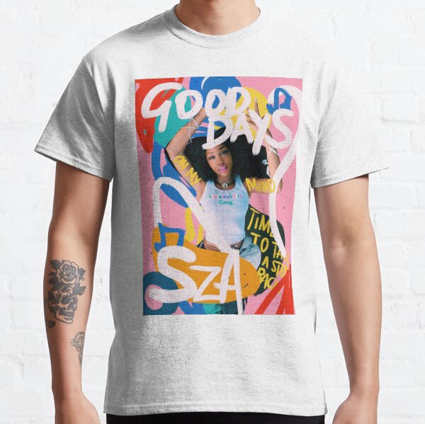 SZA Good Days RAP Hip-hop T-shirt, SZA SOS Vintage 90's Graphic tee - Ink  In Action