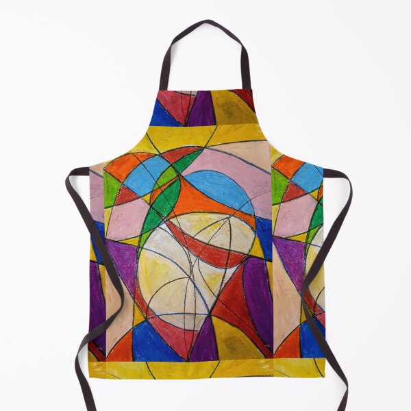 Item preview, Abstract Shapes from Original oil Pastel Painting VIVBRAD Design Collection designed and sold by vivbrad.