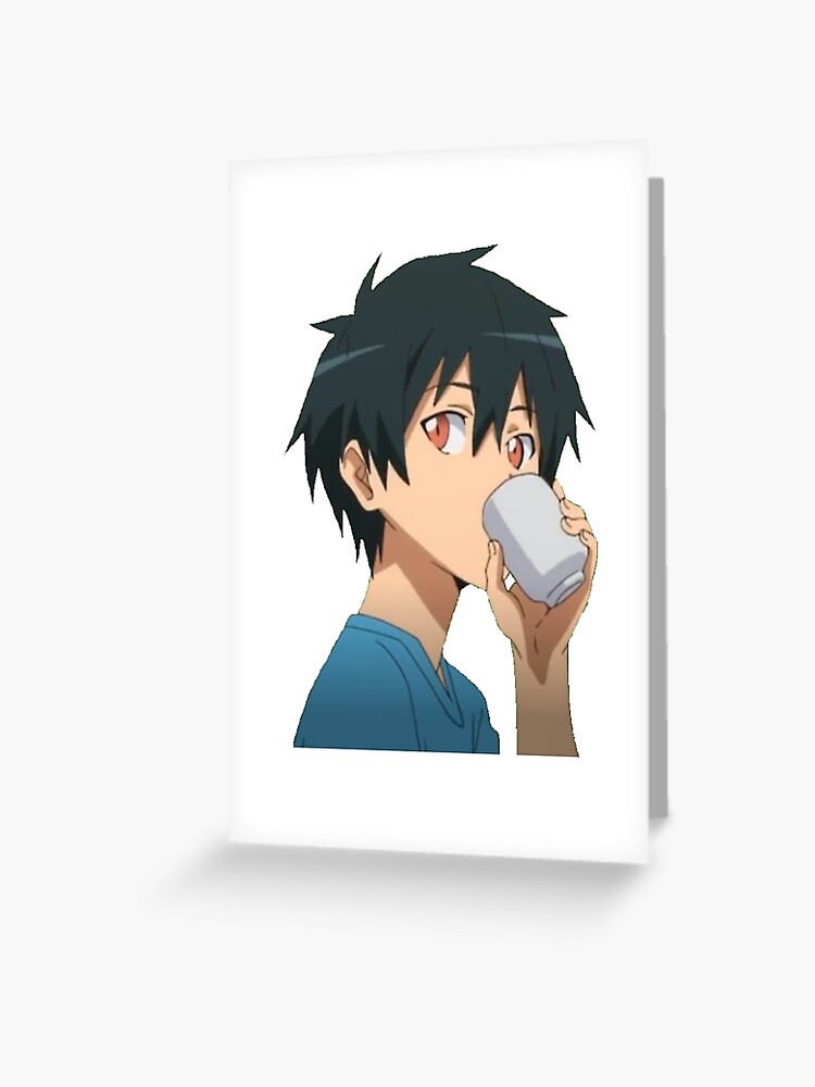 hataraku maou sama ! season 2 kid | Greeting Card