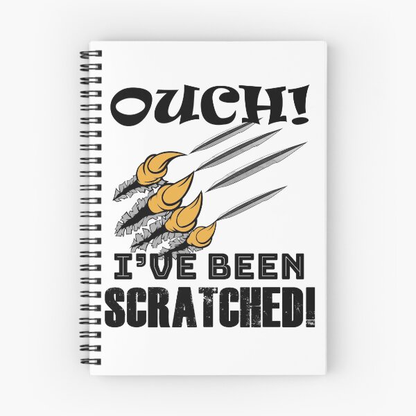 Item preview, OUCH! I've Been Scratched! designed and sold by my-green-gecko.