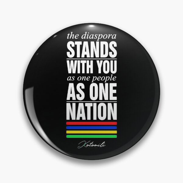 Item preview, The Diaspora stands with you Mauritius Darks [Unity Collection] designed and sold by StumpyGully.