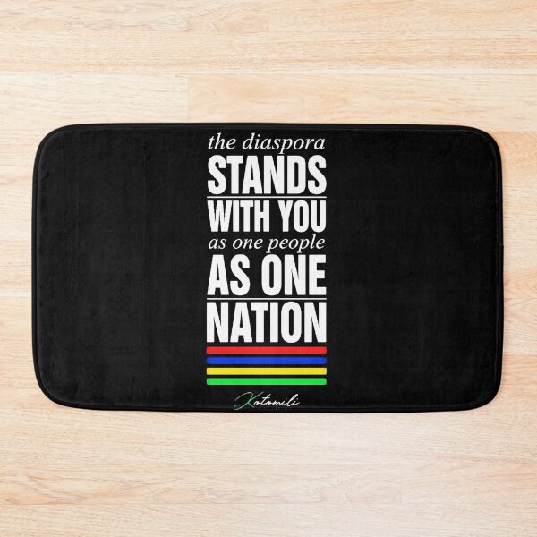 Item preview, The Diaspora stands with you Mauritius Darks [Unity Collection] designed and sold by StumpyGully.
