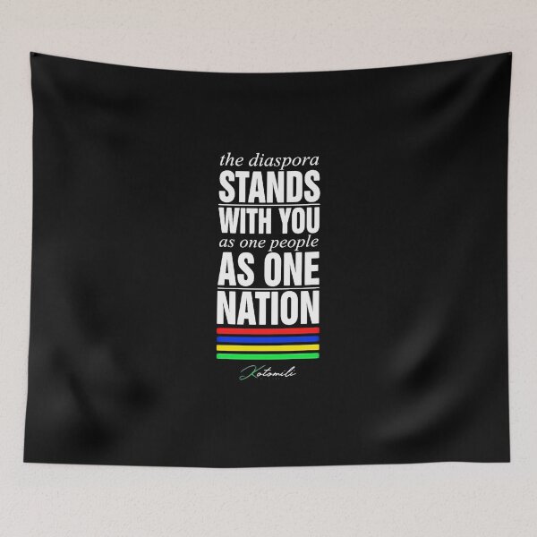Item preview, The Diaspora stands with you Mauritius Darks [Unity Collection] designed and sold by StumpyGully.
