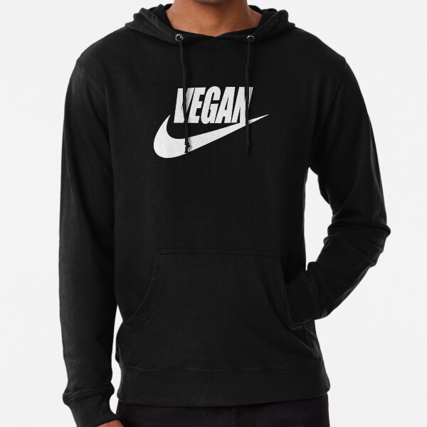 vegan white Lightweight Hoodie