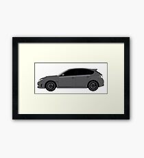 Subaru WRX Hatchback Framed Print