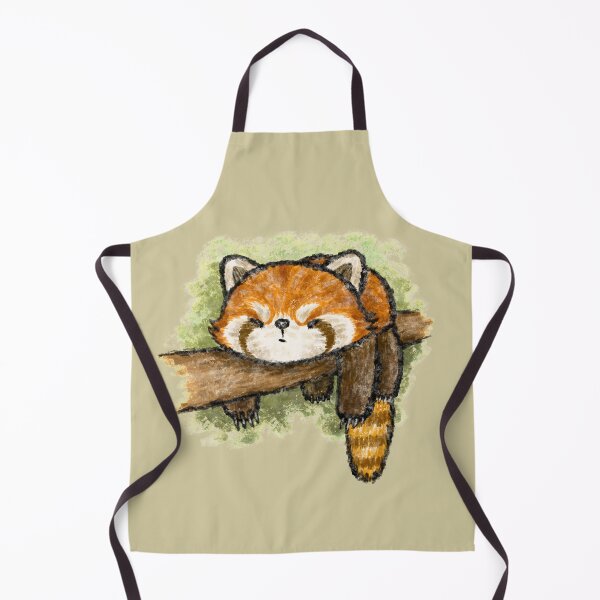 Item preview, Red panda on a tree designed and sold by Toru Sanogawa.